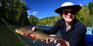 westslope cutthroat trout elk river fernie canada
